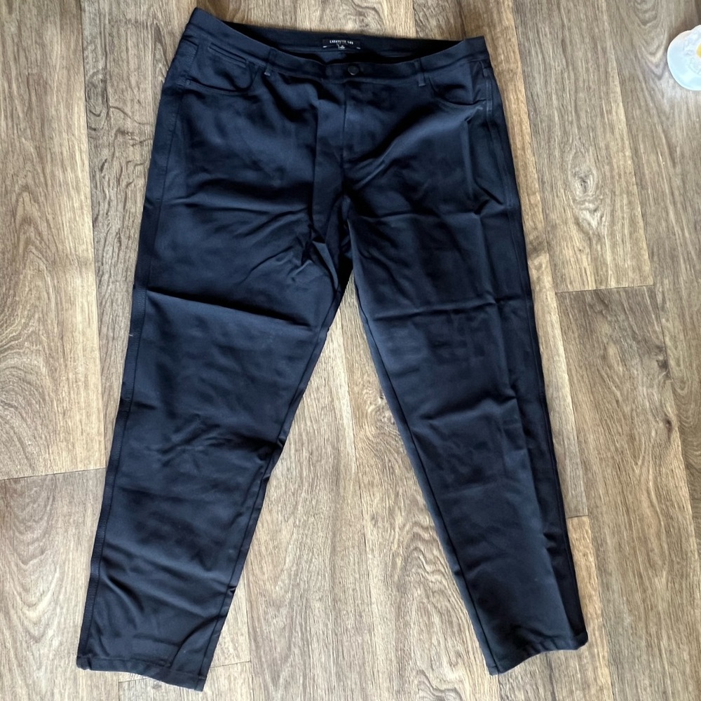 Lafayette 148 New York women's acclaimed stretch Mercer pant black 18
